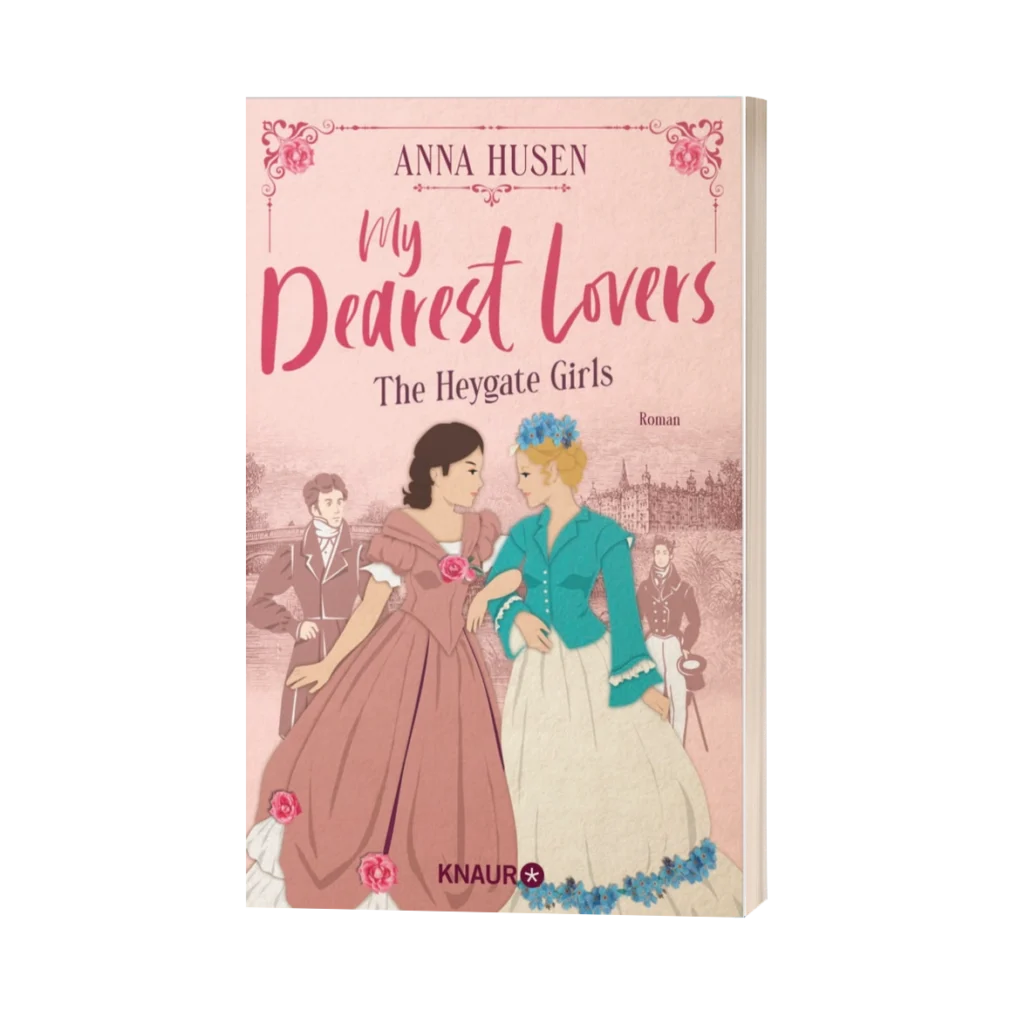 My dearest lovers Historischer Roman Anna Husen Cover Mockup